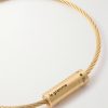 11g Brushed 18-Karat Gold Bracelet - CU