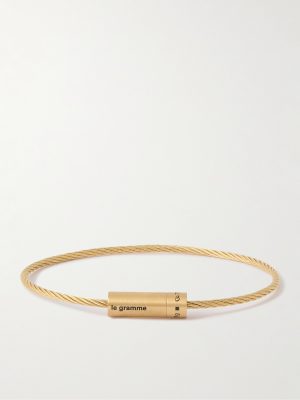 11g Brushed 18-Karat Gold Bracelet 11g Brushed 18-Karat Gold Bracelet