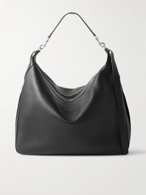Romy Weekend Full-Grain Leather Messenger Bag