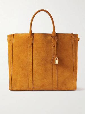 Cabas Large Suede Tote Bag Cabas Large Suede Tote Bag