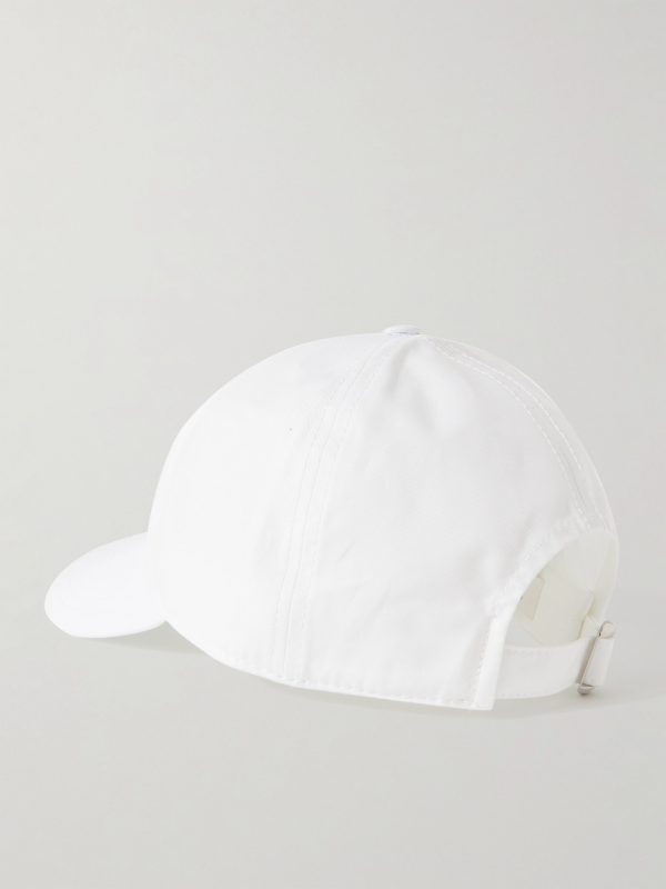 Logo-Appliquéd Cotton-Gabardine Baseball Cap - BK Logo-Appliquéd Cotton-Gabardine Baseball Cap - BK