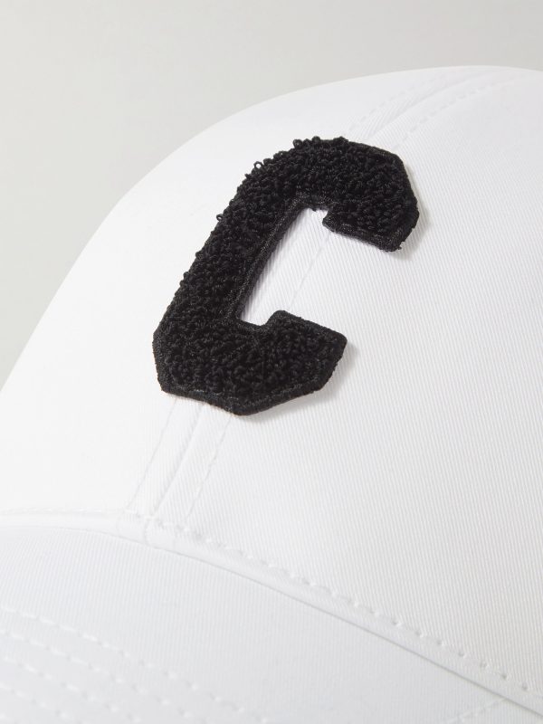 Logo-Appliquéd Cotton-Gabardine Baseball Cap - CU Logo-Appliquéd Cotton-Gabardine Baseball Cap - CU