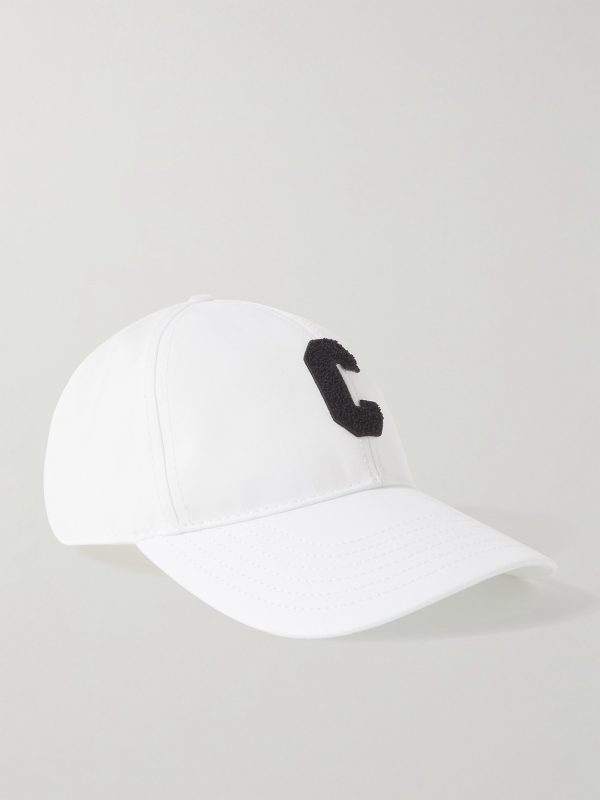 Logo-Appliquéd Cotton-Gabardine Baseball Cap Logo-Appliquéd Cotton-Gabardine Baseball Cap