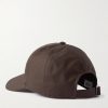 Logo-Embroidered Cotton-Gabardine Baseball Cap - BK