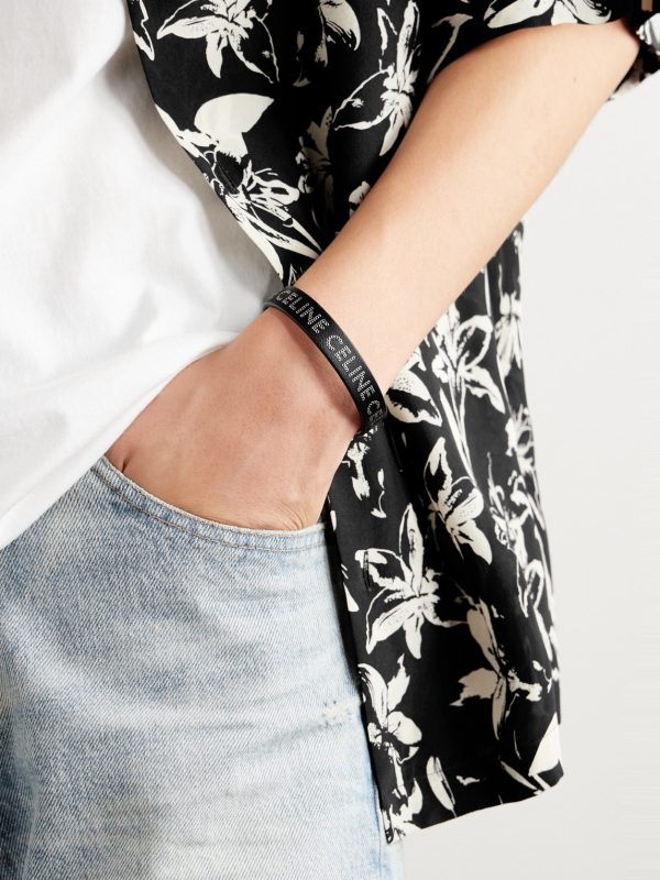 Studded Leather Bracelet - FR Studded Leather Bracelet - FR
