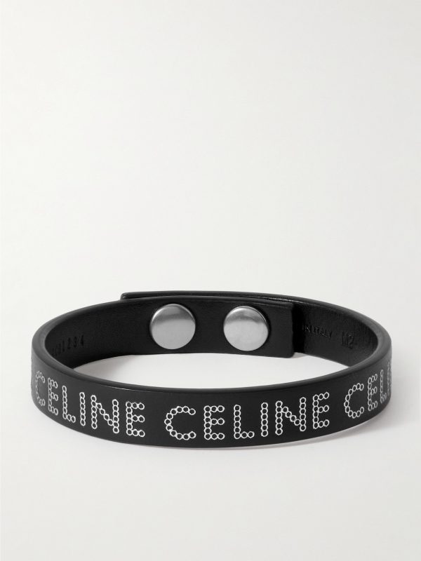Studded Leather Bracelet Studded Leather Bracelet