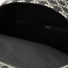 Triomphe Leather-Trimmed Logo-Print Coated-Canvas Backpack - E1