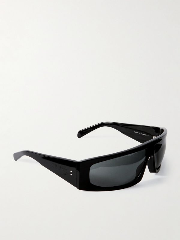 CELINE Monochrome 08 D-Frame Acetate Sunglasses - FR CELINE Monochrome 08 D-Frame Acetate Sunglasses - FR