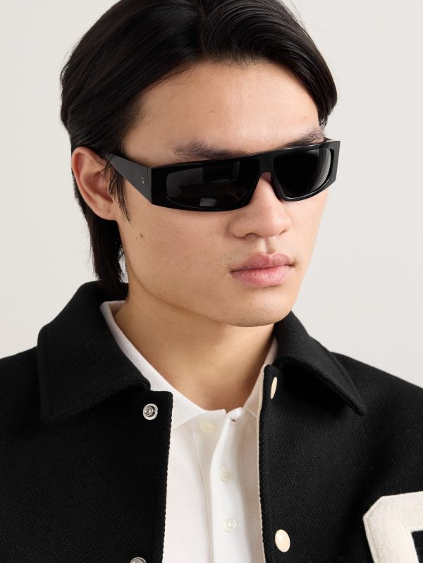 CELINE Monochrome 08 D-Frame Acetate Sunglasses - OU CELINE Monochrome 08 D-Frame Acetate Sunglasses - OU