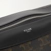 Romy Triomphe Large Leather-Trimmed Monogrammed Coated-Canvas Tote Bag - CU