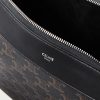Romy Triomphe Large Leather-Trimmed Monogrammed Coated-Canvas Tote Bag - E1