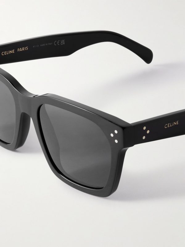 Black Frame 45 Square-Frame Acetate Sunglasses - CU Black Frame 45 Square-Frame Acetate Sunglasses - CU