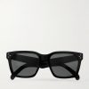 Black Frame 45 Square-Frame Acetate Sunglasses Black Frame 45 Square-Frame Acetate Sunglasses
