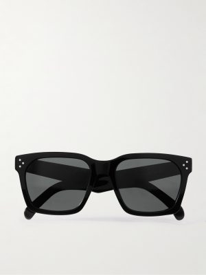 Black Frame 45 Square-Frame Acetate Sunglasses Black Frame 45 Square-Frame Acetate Sunglasses