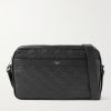 Triomphe Logo-Debossed Leather Messenger Bag Triomphe Logo-Debossed Leather Messenger Bag