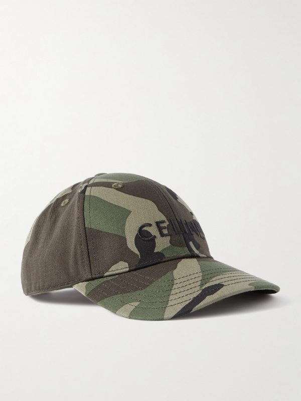 Logo-Embroidered Camouflage-Print Cotton-Twill Baseball Cap Logo-Embroidered Camouflage-Print Cotton-Twill Baseball Cap