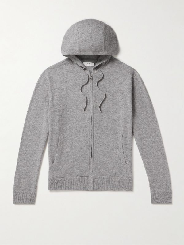 Wool and Cashmere-Blend Zip-Up Hoodie Wool and Cashmere-Blend Zip-Up Hoodie
