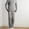 Wool and Cashmere-Blend Zip-Up Hoodie - OU Wool and Cashmere-Blend Zip-Up Hoodie - OU