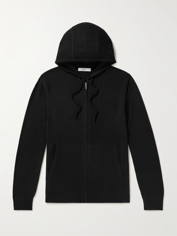 Wool and Cashmere-Blend Zip-Up Hoodie Wool and Cashmere-Blend Zip-Up Hoodie