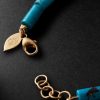 Gold Turquoise Beaded Bracelet - BK Gold Turquoise Beaded Bracelet - BK