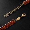 Gold Opal Beaded Necklace - BK Gold Opal Beaded Necklace - BK