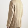 Wool, Silk and Linen-Blend Suit Jacket - BK Wool, Silk and Linen-Blend Suit Jacket - BK