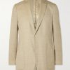 Wool, Silk and Linen-Blend Suit Jacket Wool, Silk and Linen-Blend Suit Jacket