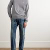 Logo-Embroidered Wool Sweater - OU Logo-Embroidered Wool Sweater - OU