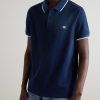 Logo-Embroidered Cotton-Piqué Polo Shirt - FR Logo-Embroidered Cotton-Piqué Polo Shirt - FR