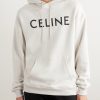 Logo-Print Cotton-Jersey Hoodie - FR Logo-Print Cotton-Jersey Hoodie - FR