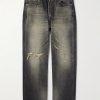 Wesley Straight-Leg Distressed Jeans Wesley Straight-Leg Distressed Jeans