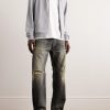 Wesley Straight-Leg Distressed Jeans - OU Wesley Straight-Leg Distressed Jeans - OU