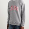 Logo-Print Cotton-Blend Jersey Sweatshirt - FR