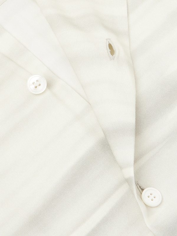 Camp-Collar Printed Satin Shirt - CU Camp-Collar Printed Satin Shirt - CU