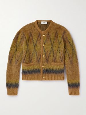 Mohair-Blend Cardigan