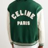 Teddy Logo-Appliquéd Wool-Blend and Leather Varsity Jacket - BK Teddy Logo-Appliquéd Wool-Blend and Leather Varsity Jacket - BK