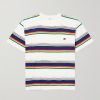Logo-Embroidered Striped Cotton-Jersey T-Shirt Logo-Embroidered Striped Cotton-Jersey T-Shirt