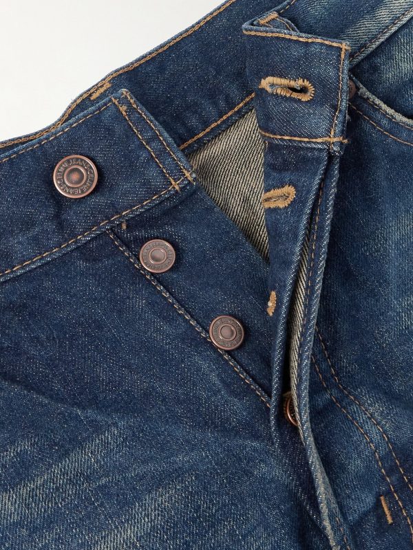 Kurt Straight-Leg Distressed Jeans - E1 Kurt Straight-Leg Distressed Jeans - E1