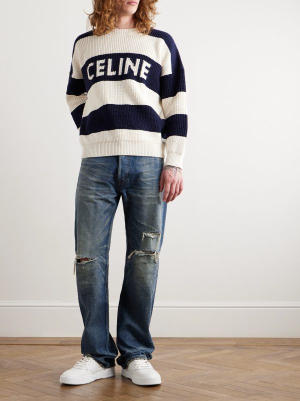 Kurt Straight-Leg Distressed Jeans - OU Kurt Straight-Leg Distressed Jeans - OU