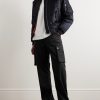 Straight-Leg Cotton and Linen-Blend Cargo Trousers - OU