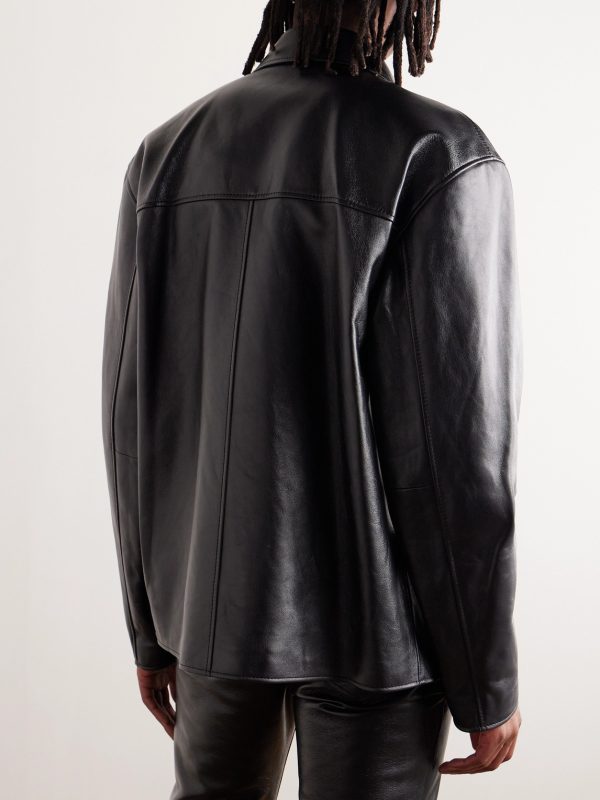 Leather Jacket - BK