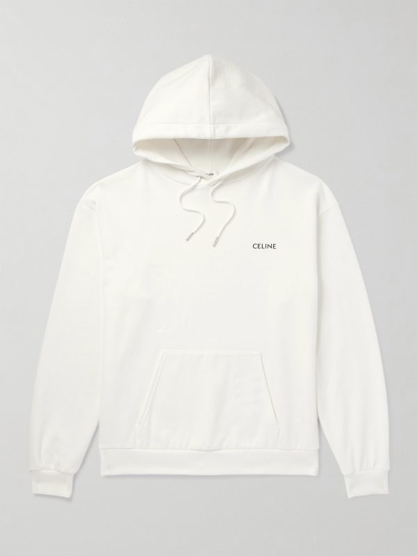 Logo-Print Cotton-Jersey Hoodie Logo-Print Cotton-Jersey Hoodie