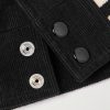 Satin-Trimmed Cotton-Corduroy Bomber Jacket - E1 Satin-Trimmed Cotton-Corduroy Bomber Jacket - E1