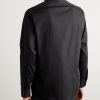 Slim-Fit Mandarin-Collar Logo-Embroidered Cotton-Poplin Shirt - BK Slim-Fit Mandarin-Collar Logo-Embroidered Cotton-Poplin Shirt - BK