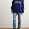 Logo-Embroidered Ribbed Wool Sweater - OU Logo-Embroidered Ribbed Wool Sweater - OU