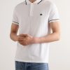 Slim-Fit Logo-Embroidered Cotton-Piqué Polo Shirt - FR Slim-Fit Logo-Embroidered Cotton-Piqué Polo Shirt - FR