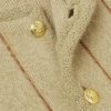 Striped Mohair-Blend Cardigan - CU Striped Mohair-Blend Cardigan - CU