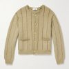 Striped Mohair-Blend Cardigan Striped Mohair-Blend Cardigan