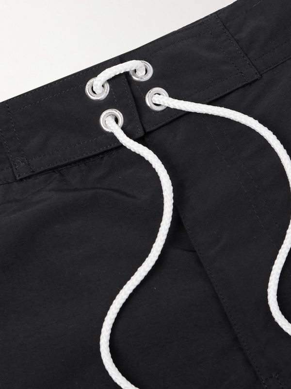 Straight-Leg Long-Length Swim Shorts - CU Straight-Leg Long-Length Swim Shorts - CU