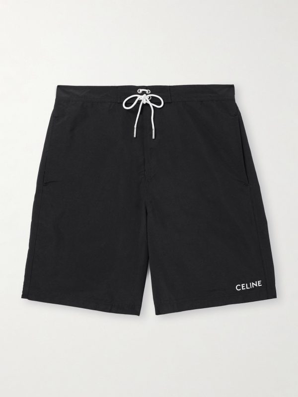 Straight-Leg Long-Length Swim Shorts Straight-Leg Long-Length Swim Shorts